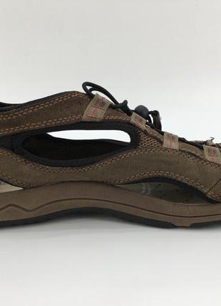 Мужские кожаные треккинговые сандалии geox 46 оригинал