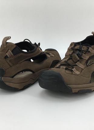 Мужские кожаные треккинговые сандалии geox 46 оригинал