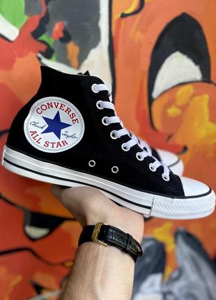 Converse all star кеды мокасины 41 размер чёрные оригинал