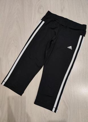 Спортивні капрі, бріджі adidas, оригінал, р. 134/140