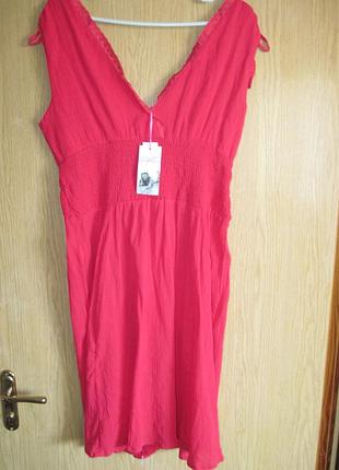 Новый сарафан "ocean club" р. 50 коттон 100%