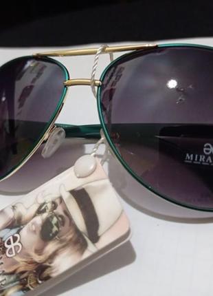 Солнечные очки miramar зеленая оправа