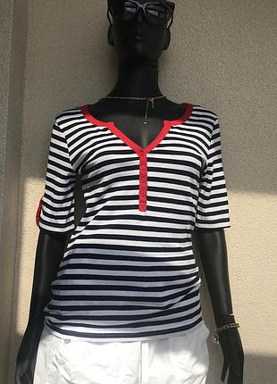 Кофточка в морском стиле