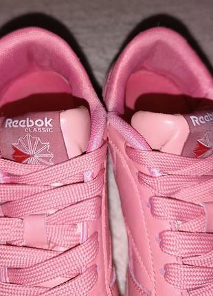 Кожаные кроссовки reebok р.376 фото