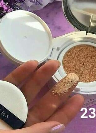 Увлажняющее тональное средство - кушон missha magic cushion moist up spf50+/pa+++6 фото