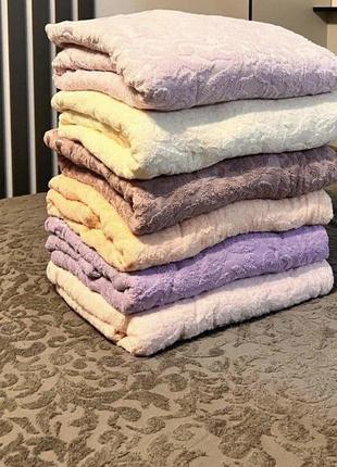 Махровая простынь турецкая