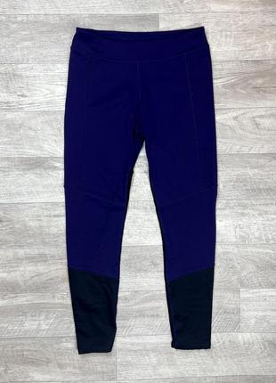 Champion duo dry лосины м размер спортивные фиолетовые оригинал