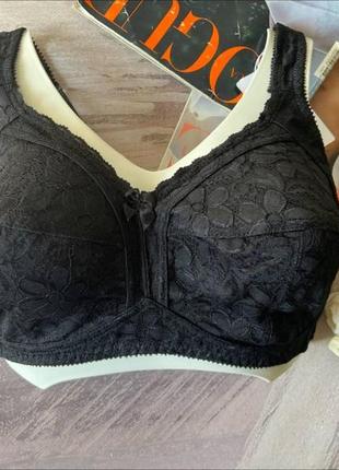 Черный бюстгальтер чашка f