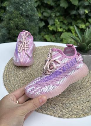 Детские летние текстильные кроссовки для девочек