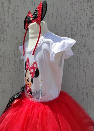 Костюм мини мауса на день рождения наряд микки мауса платья минимауса9 фото