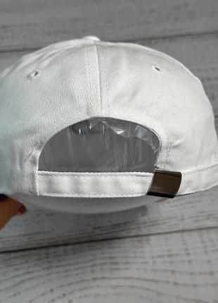 Стильная кепка бейсболка унисекс декор вышивка new york цвет белый (55-60)6 фото