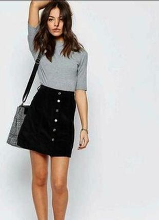 Вільветова спідниця