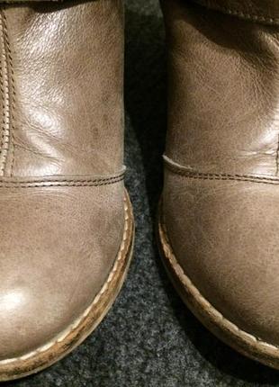 Dorothy perkins сапоги сапожки ботинки кожаные 24.5 см5 фото
