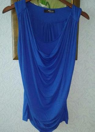 Яркая блуза джерси- вискоза