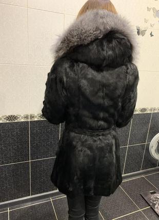 Натуральная шубка чорнобука + козлик4 фото