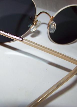 Круглі сонцезахисні окуляри з дзеркальними лінзою антирефлекс італія6 фото