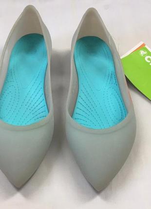 Балетки crocs rio flat