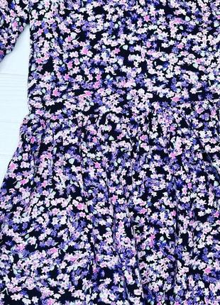 Сукня у маленькі фіолетові квіточки h&m7 фото