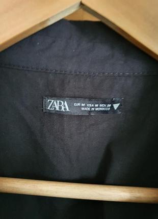Zara стильное платье рубашка размер м7 фото