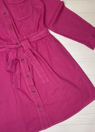Платье розовое на пуговицах от devided (h&amp;m)5 фото