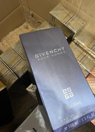 Туалетна вода для чоловіків объем 100 мл. в стиле givenchy blue label pour homme 100 мл