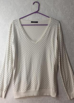 Пуловер в горох mango