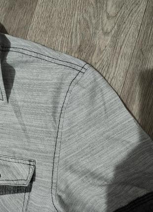 Мужская рубашка / angelo litrico / urban district / серая летняя рубашка / мужская одежда4 фото