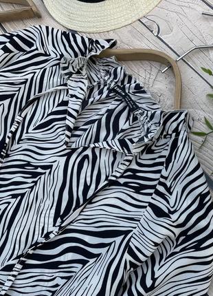 Красивое короткое ярусное платье шейн shein свободное оверсайз в принт красивые легкая летняя4 фото