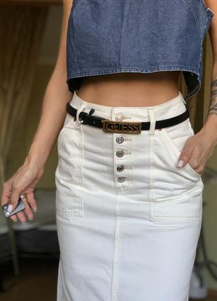 Юбка джинсовая