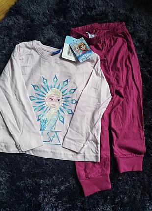 Хлопковая пижамка 86-92 disney