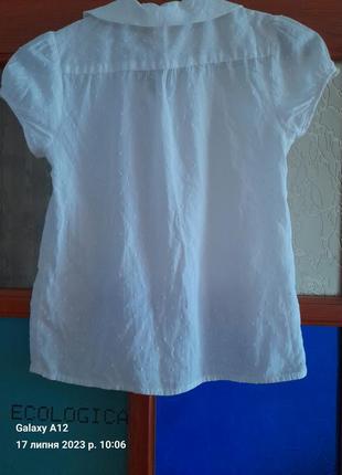 Блузка для девочки,школьная блузка2 фото