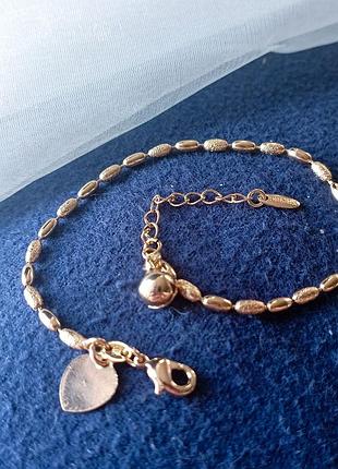 Браслет мед золото
