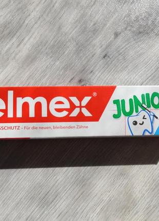 Elmex зубна паста дитяча 6-12 років 75 мл elmex zahnpasta kinder junior 6 bis 12 jahre 75 ml