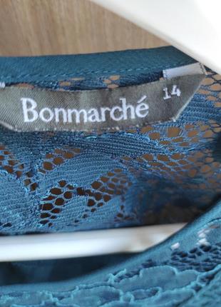 Блуза, мереживо, плісе, bonmarche5 фото