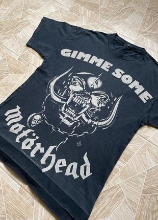 Футболка rare vintage 80s motorhead "gimme some" tee iron maiden metallica slipknot2 фото