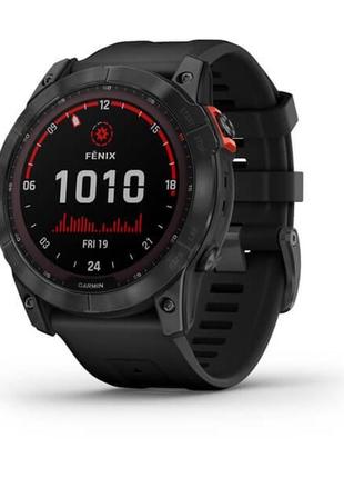 Смарт-годинник garmin fenix 7x solar чорний (010-02541-01)