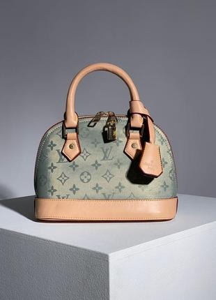 Женская сумка alma green textile