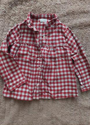Рубашка в клетку