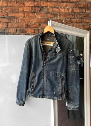 G-star raw 3301 south east distr. women's vintage denim jacket женская, винтажная джинсовка, джинсовая куртка