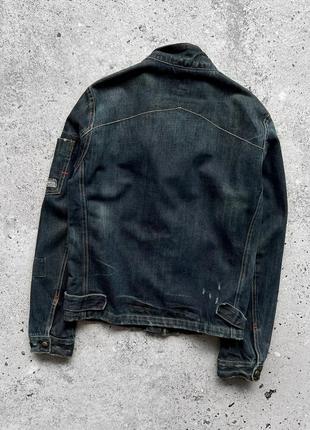 G-star raw 3301 south east distr. women's vintage denim jacket женская, винтажная джинсовка, джинсовая куртка7 фото