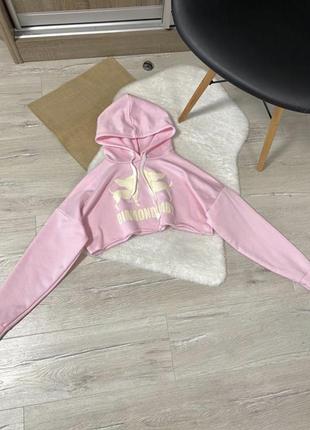 Вкорочене худі від boohoo