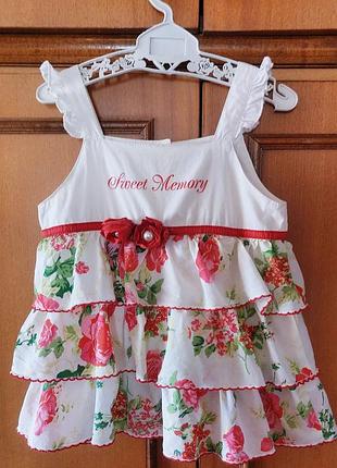 Блуза,туніка ,,children wear,, 100%коттон