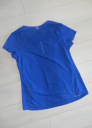 Жіноча футболка nike dri-fit contour short sleeve розмір m2 фото