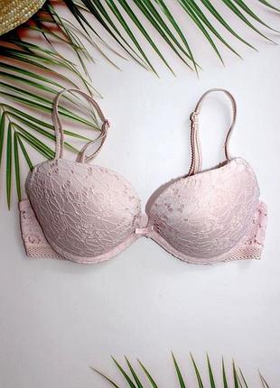 Нежный кружевной бюстгальтер secret possessions 34в 75b пуш ап