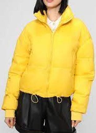 Фирменный деми пуховик