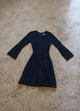 Платье черное кружево2 фото