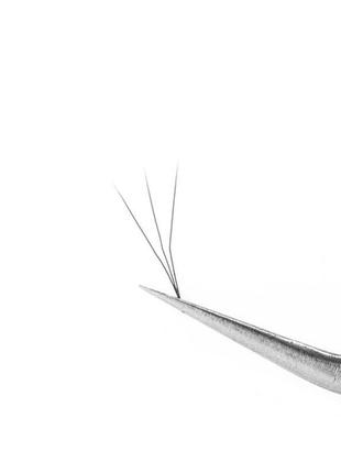 3d-l-007-12 mm по 1000 шт. пучкові вії для нарощування santalucia