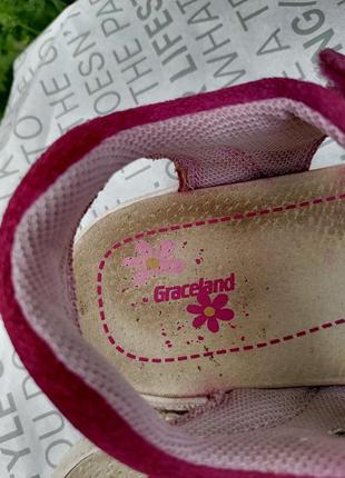 Детские сандалии, босоножки на липучках на девочку из натуральной замши9 фото