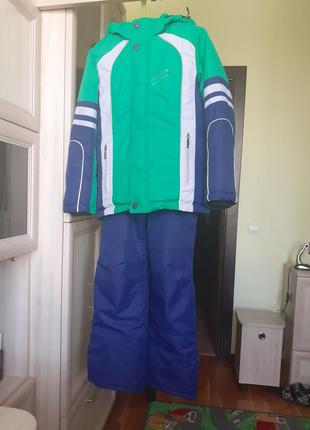 Зимний термо-комплект (куртка + штаны) libellule для мальчика на 128+6 (стан новой вещи)7 фото