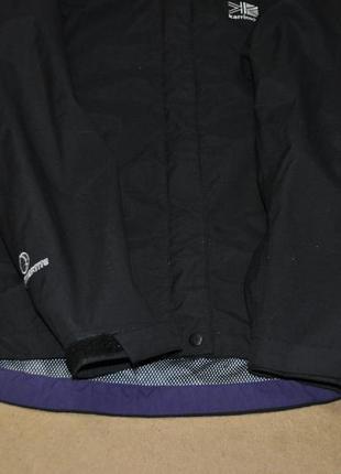 Karrimor мужская куртка штормовка черная4 фото